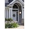 Z-Lite Laurent Outdoor Wall, 1-Light, 12 In.W x 13 In.L x 22.5 In.H, Black/Opal 597B-BK - alternate 4